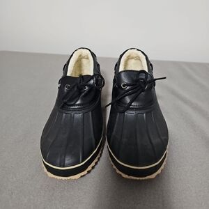 Comfortview Women's The Storm Waterproof Slip-On Size 9.5 Black